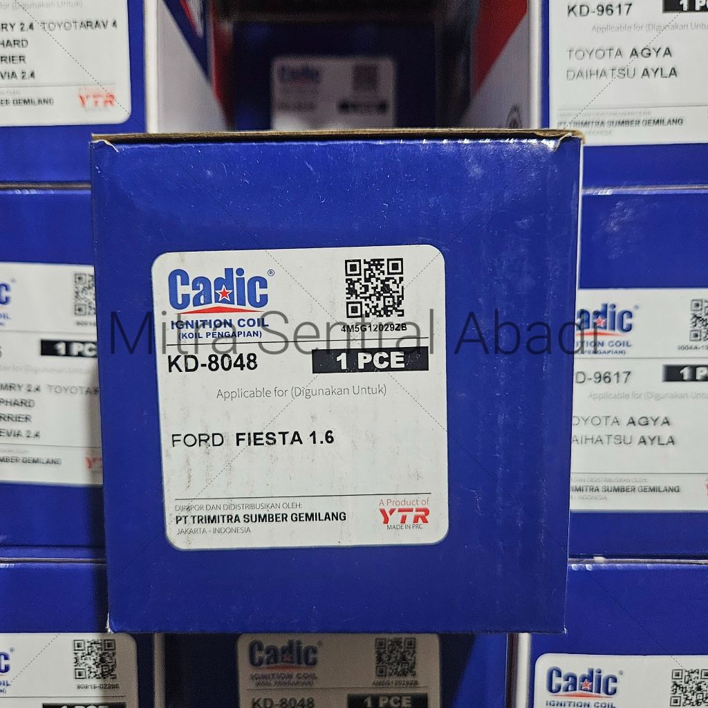 Ignition Coil Cadic KD-8048 - Ford Fiesta 1.6 Koil Pengapian Premium