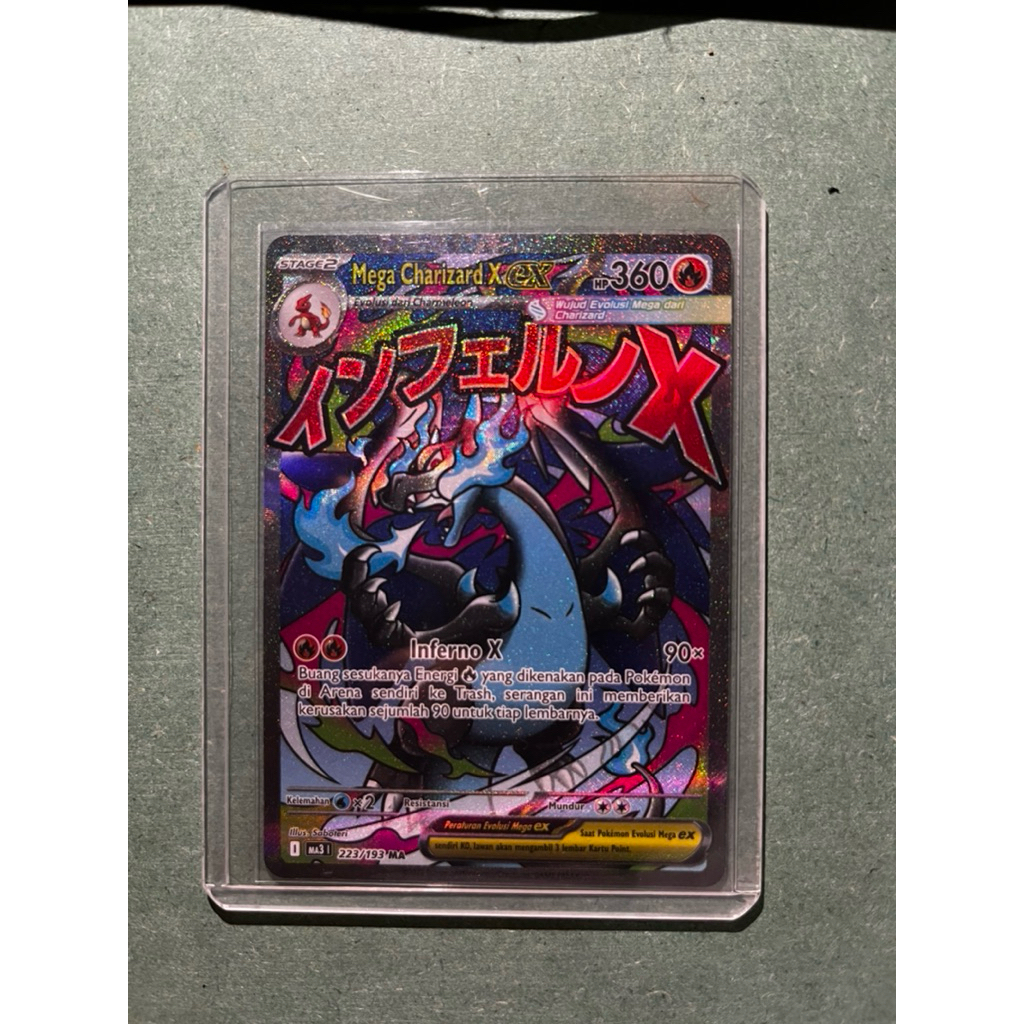 Pokemon Card Mega Charizard X EX 223/193 MA