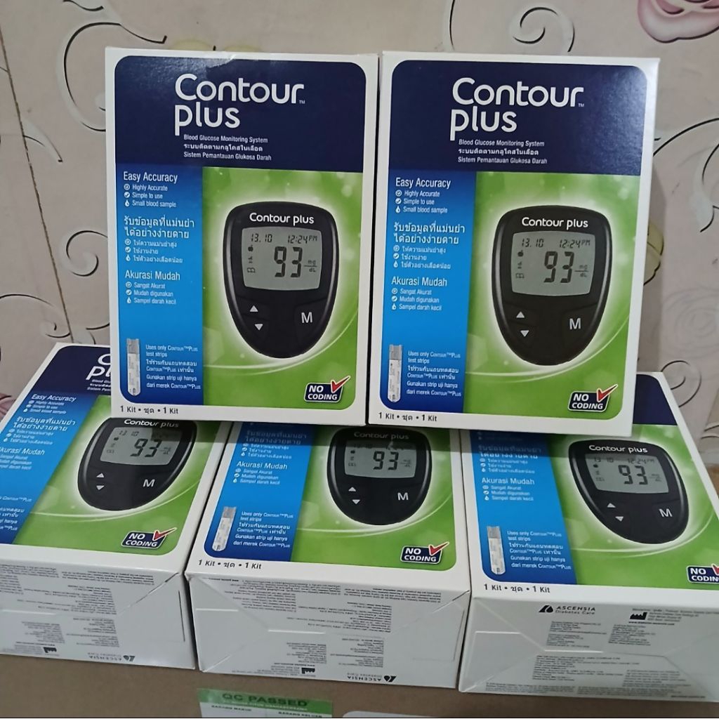 CONTOUR PLUS alat cek gula darah contour plus