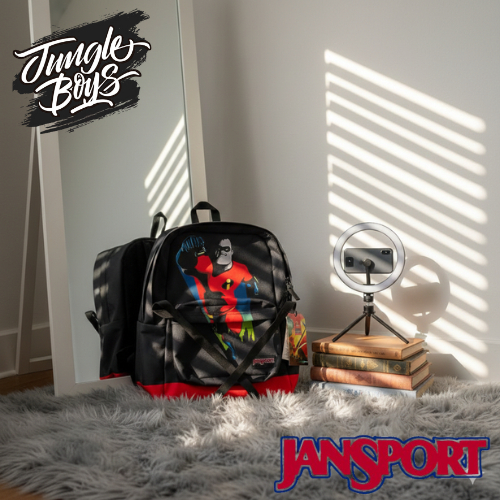 TAS JANSPORT INCREDIBLES SUPERHERO  - JANSPORT X DISNEY PIXAR MR. INCREDIBLES SUPERBREAK