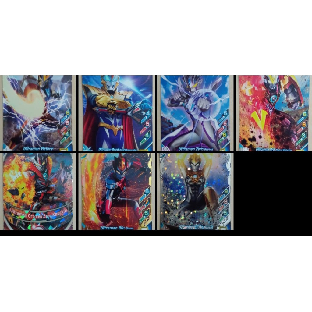 Kartu Ultraman Fusion Fight