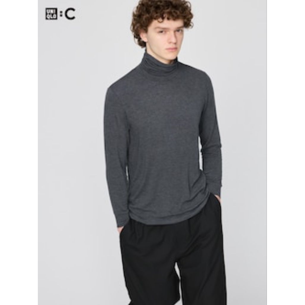 UNIQLO Heattech Ultra Warm Neck Grey (XL) New