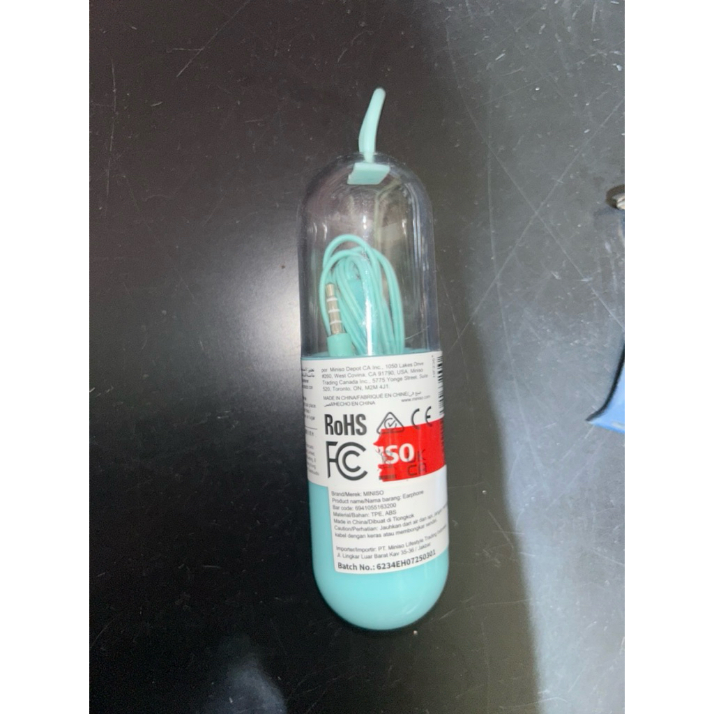 HEADSET MINISO EARPHONE CAPSULE (NEW)