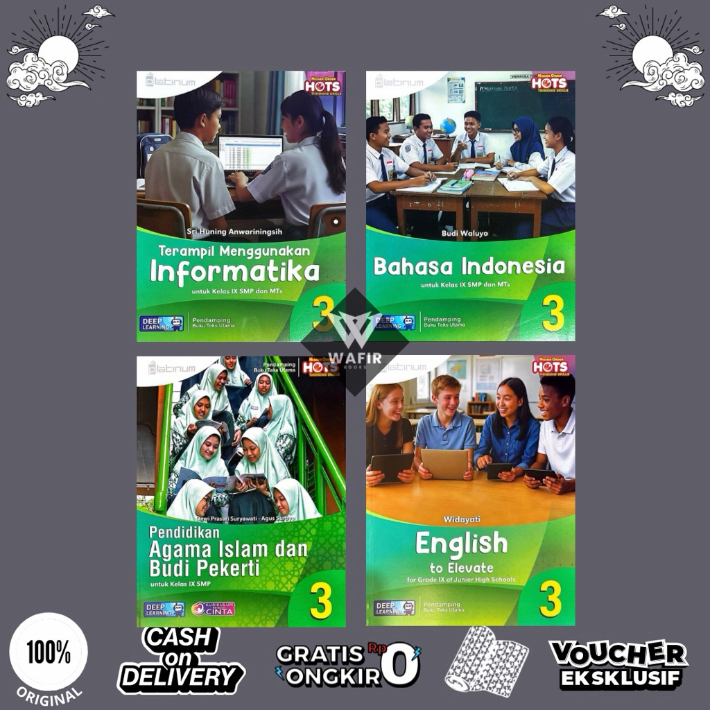 Buku Platinum Kelas 9 SMP Deep Learning Penerbit Tiga Serangkai