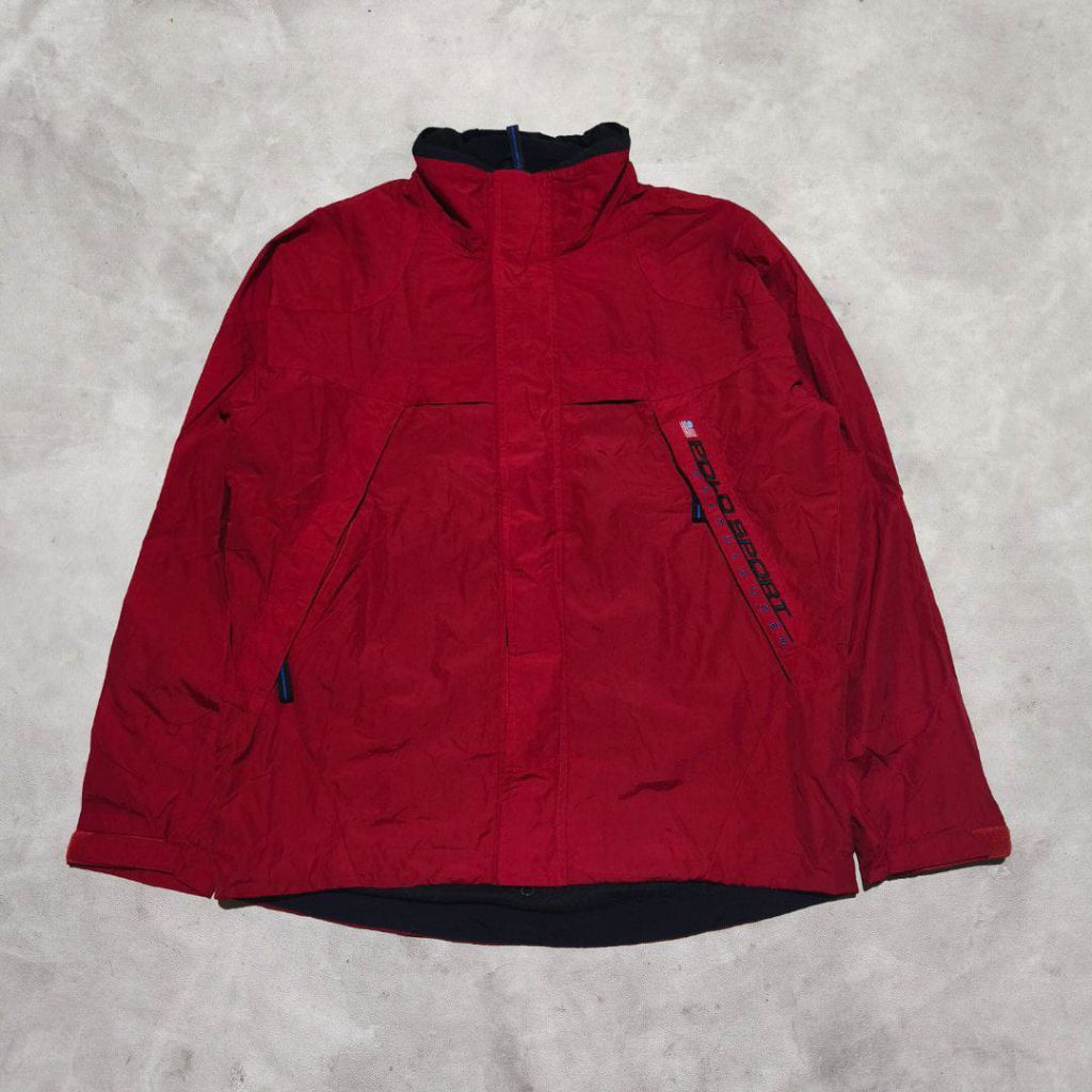 Jaket pria polo rl merah