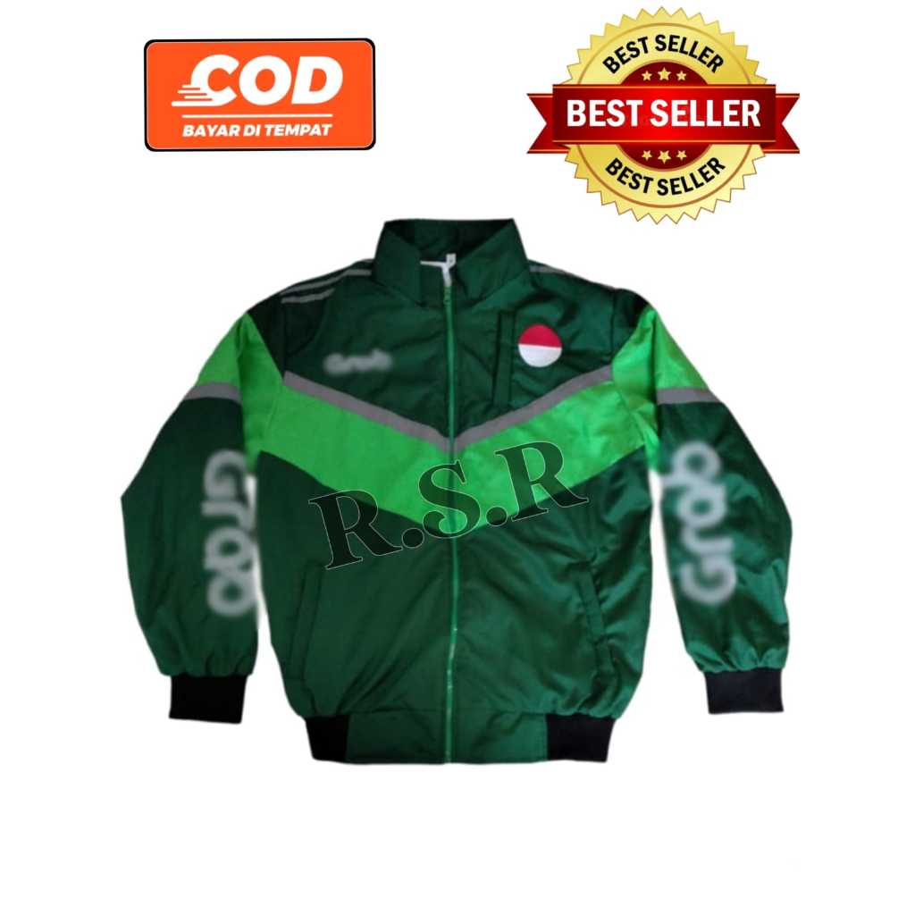 Jaket ojol GRB thailand full bordir 2026