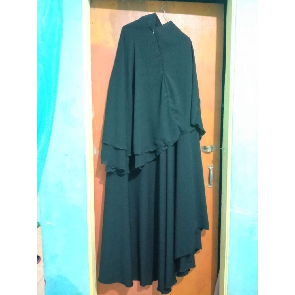 Preloved Jilbab Safar Ritz Purdah 2 Layer Busui Friendly