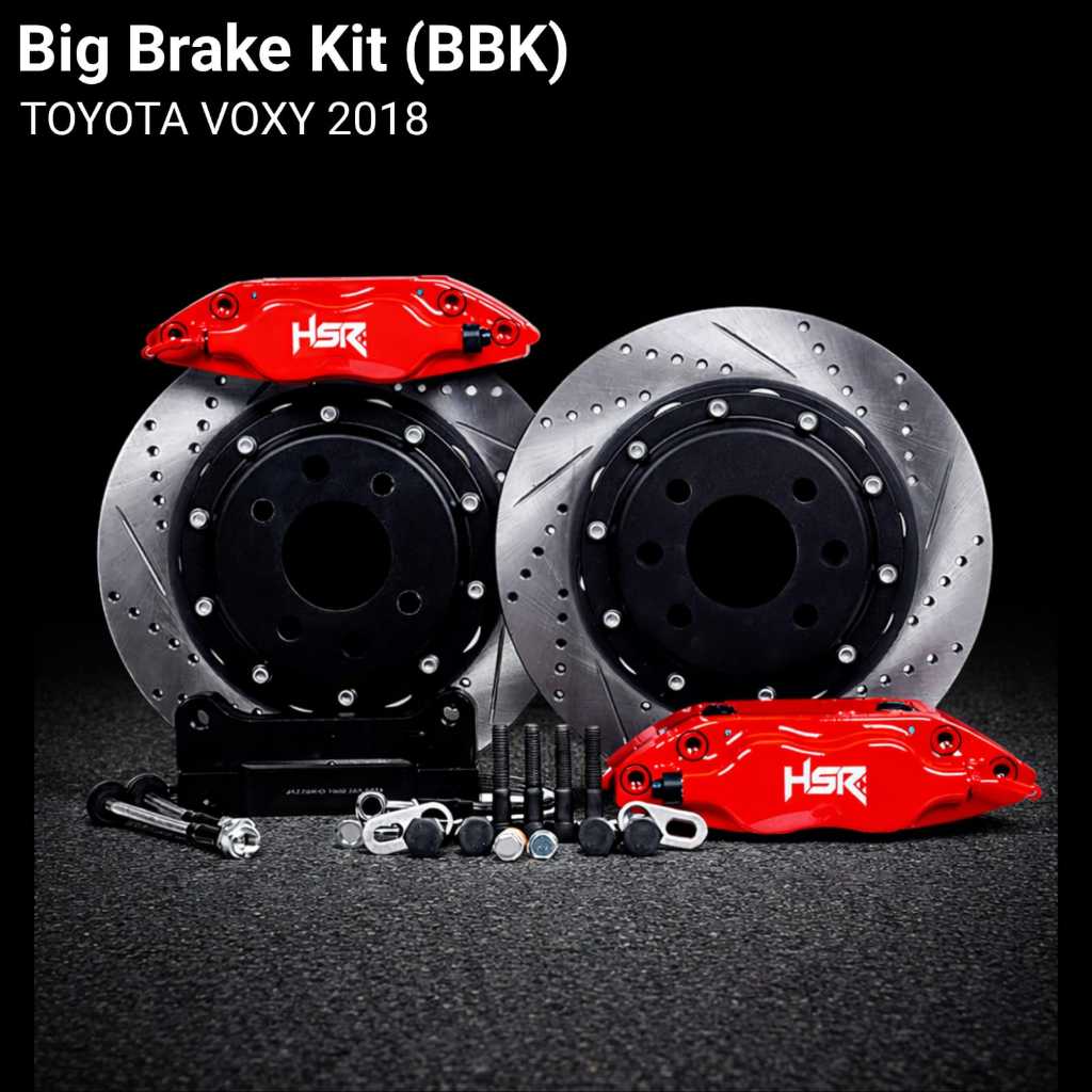 Ready Stock Big Brake Kit (BBK) HSR Wheel || TOYOTA VOXY 2018