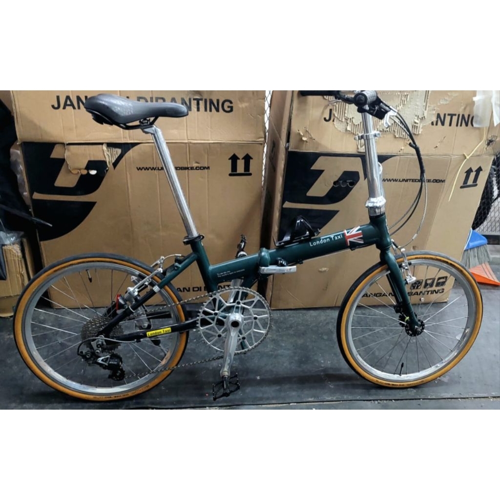 Sepeda Lipat London taxi alloy bekas