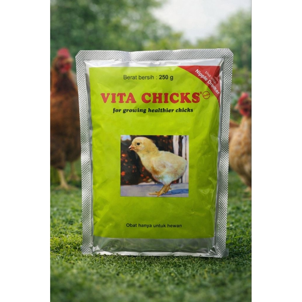 Vita Chicks Vitamin  Ayam DOC 250 Gram