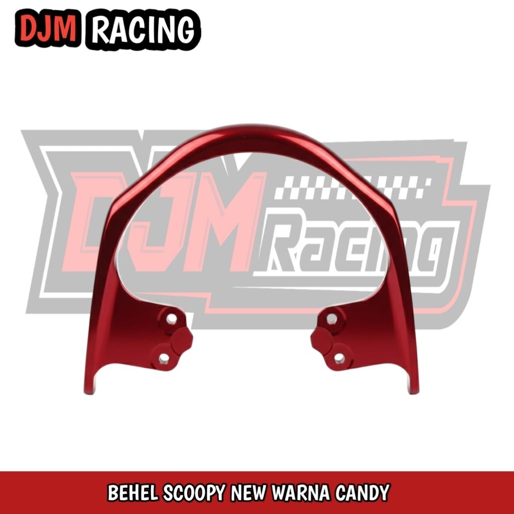Behel Begel Honda Scoopy New 2025 candy merah