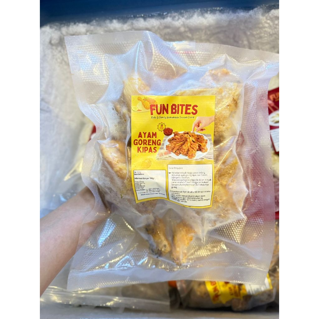 Frozen Ayam Goreng Kipas non MSG + Sambal Korek