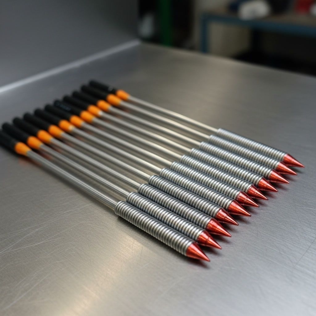 (Isi 10 Biji)  Mata Panah Ikan Timah 4mm Paser Ikan 8cm-14cm