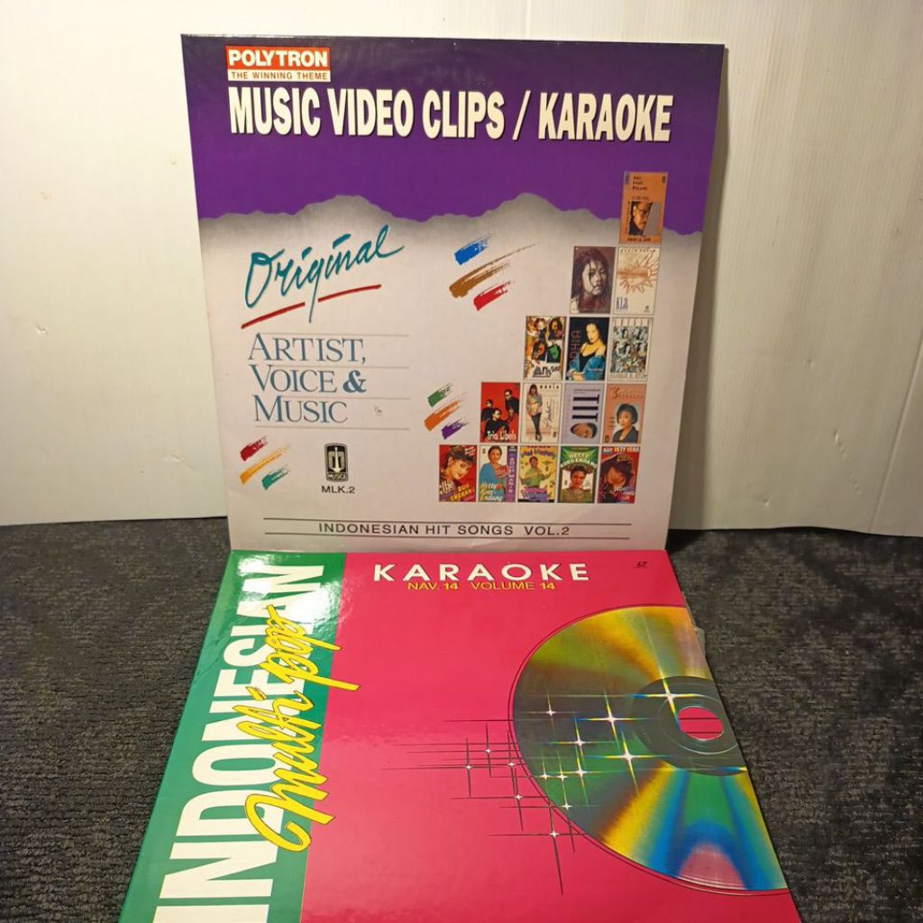 LaserDisc  musik dan karaoke