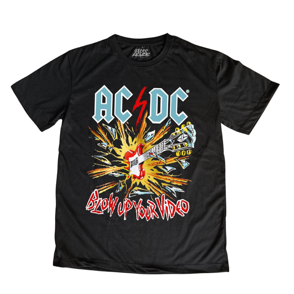 Kaos Band AC/DC Original Design – Bahan Cotton 24s Premium