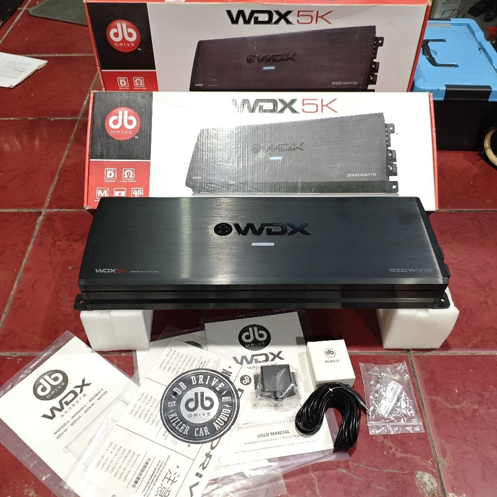 Monoblock DB Drive WDX 5K New 5000Watt Class D