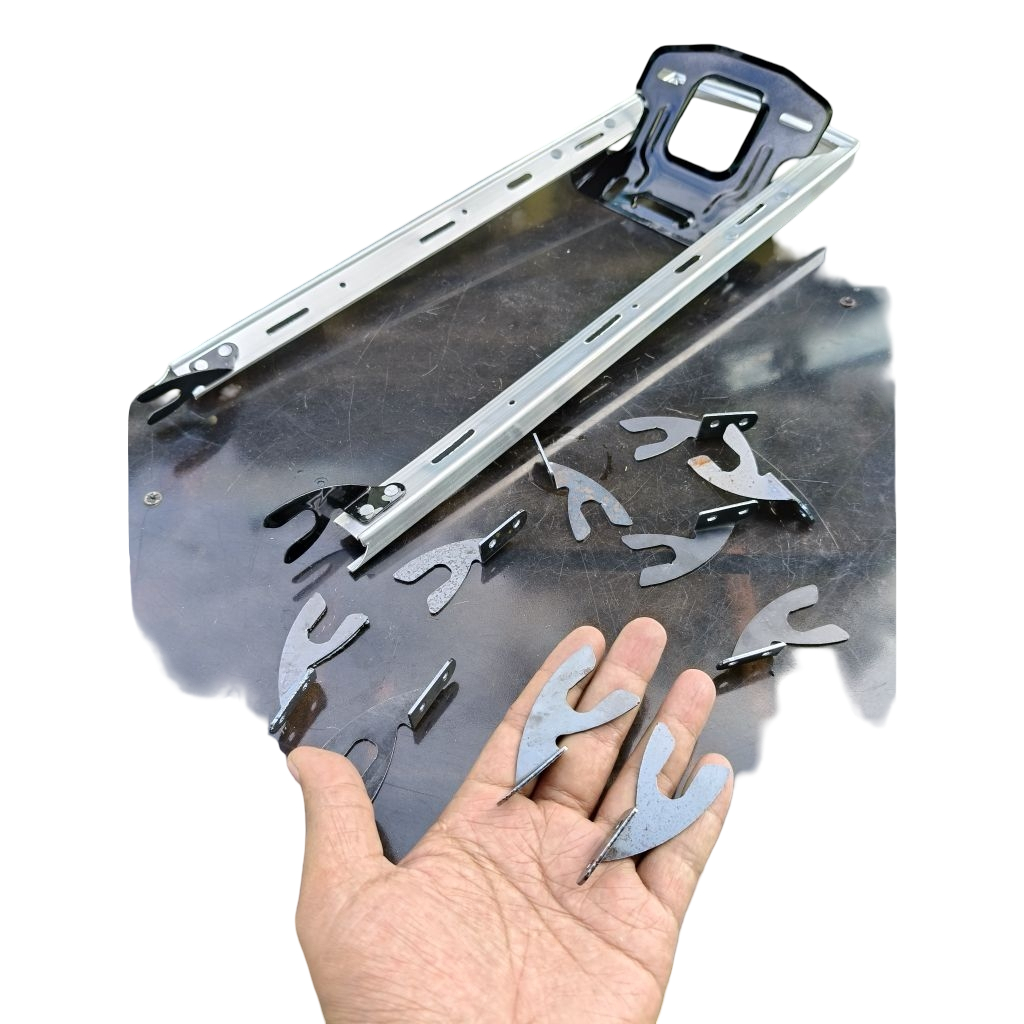 BREKET BRACKET PANGKON DUDUKAN LIS LIST BODY BELAKANG GL MAX PRO BAHAN FULL BESI KANAN KIRI C