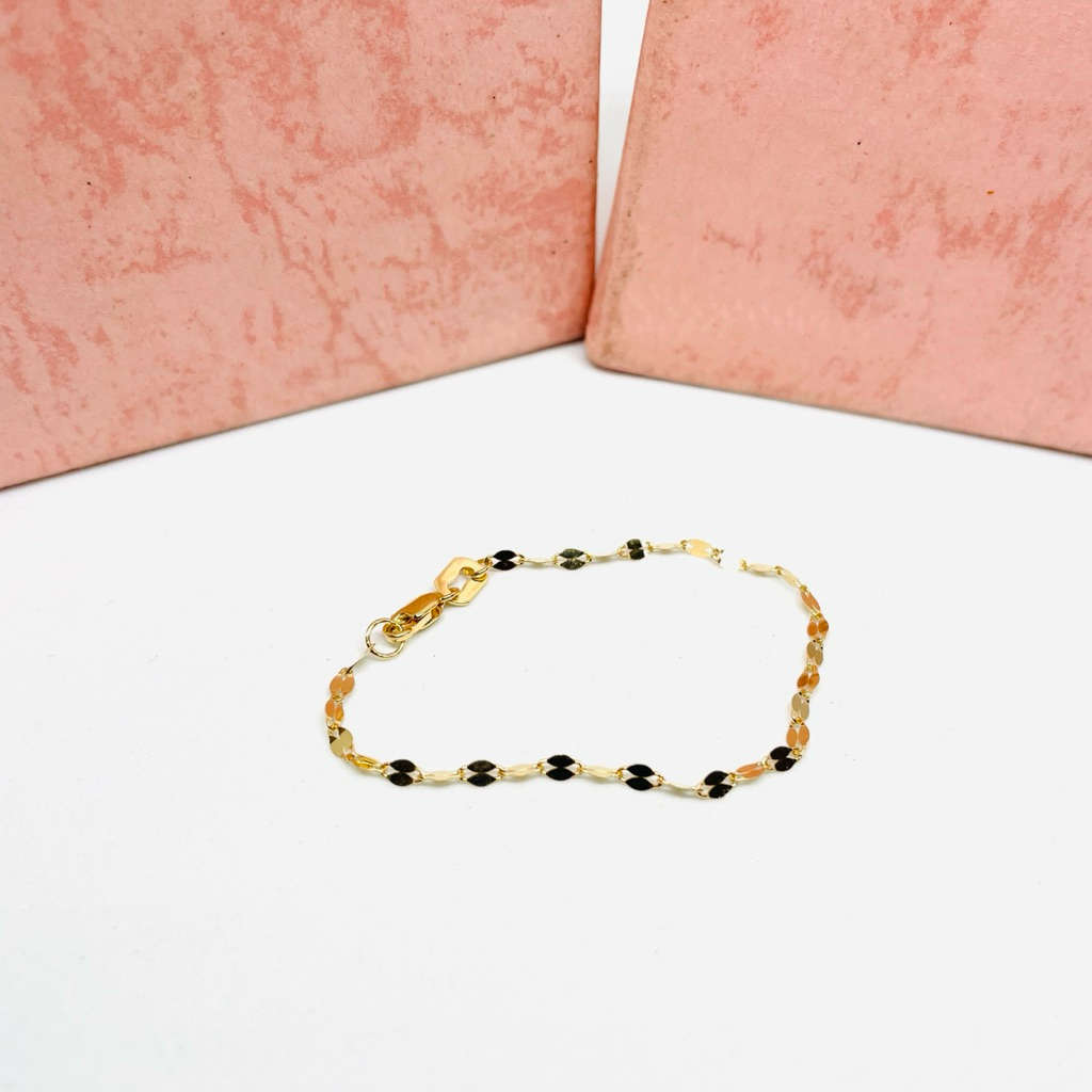 Gelang Anak Emas Asli kadar 300/6k
