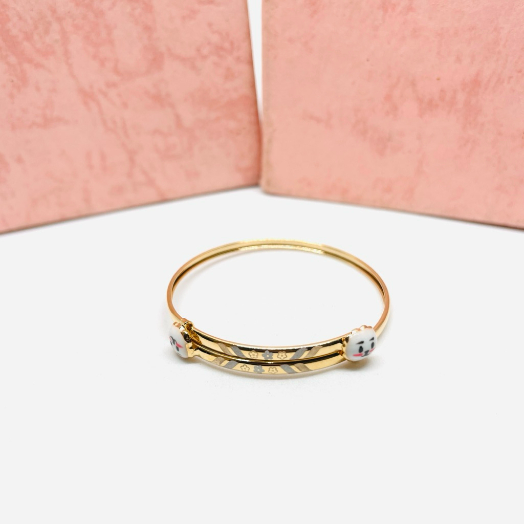 Gelang Bayi Emas kadar 300/6k muda