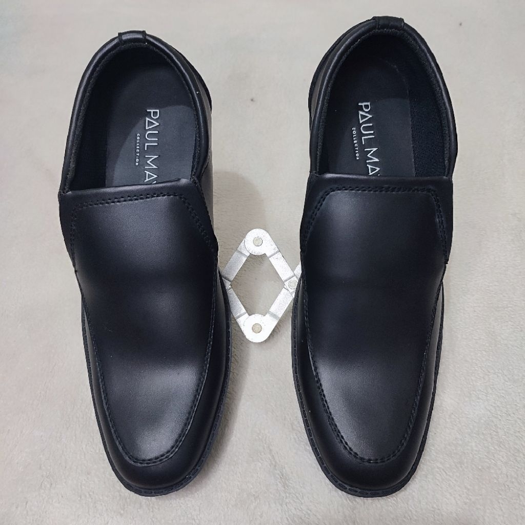 Sepatu Pria Formal Pantofel Oxford Slip-on Black / Brown size 39 (new & preloved)