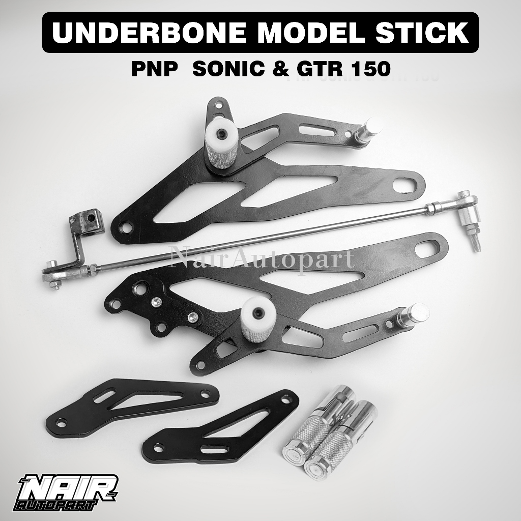 Underbone Sonic 150r / GTR 150 Bukan RCB ES2 RC3 Stick Pustep UB Honda Sonic Postep Sonic 150 R new