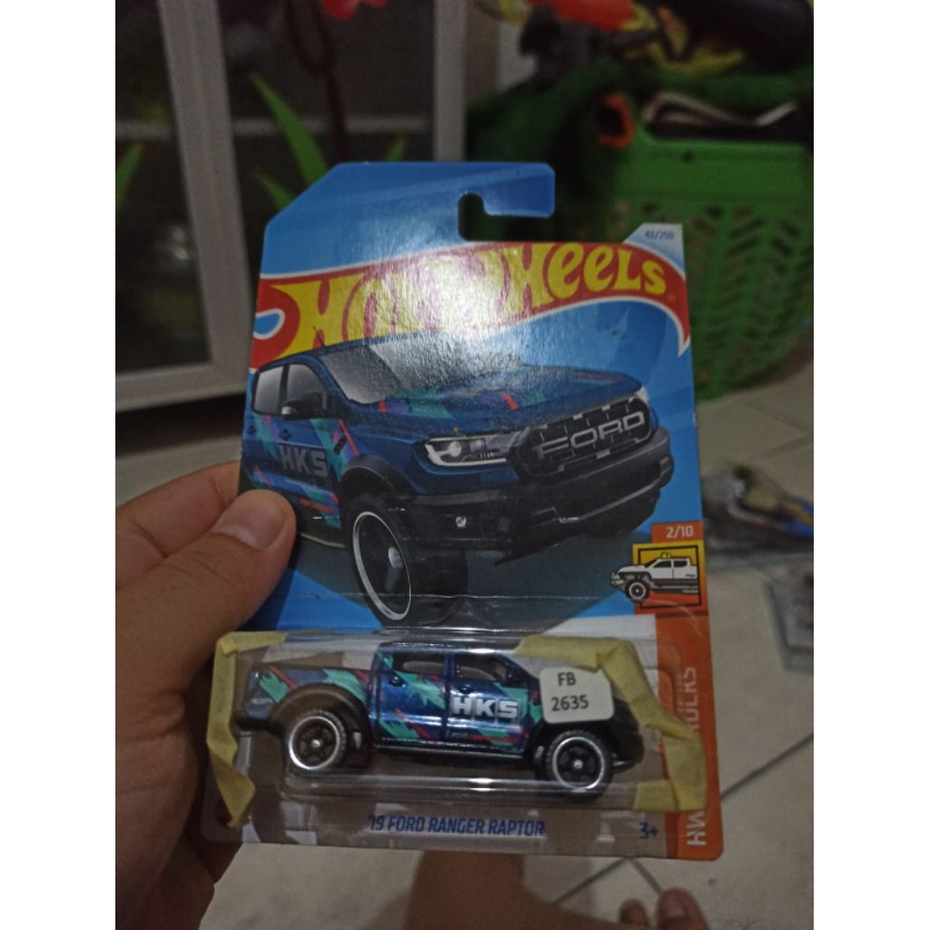 hotwheels ford ranger raptor hks