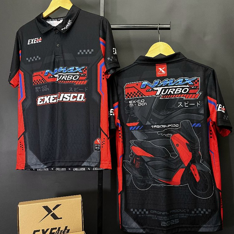 JERSEY RACING NMAX, KAOS RACING NMAX, JERSEY RACING NMAX MODIFIKASI, JERSEY FULL PRINTING PREMIUM - 