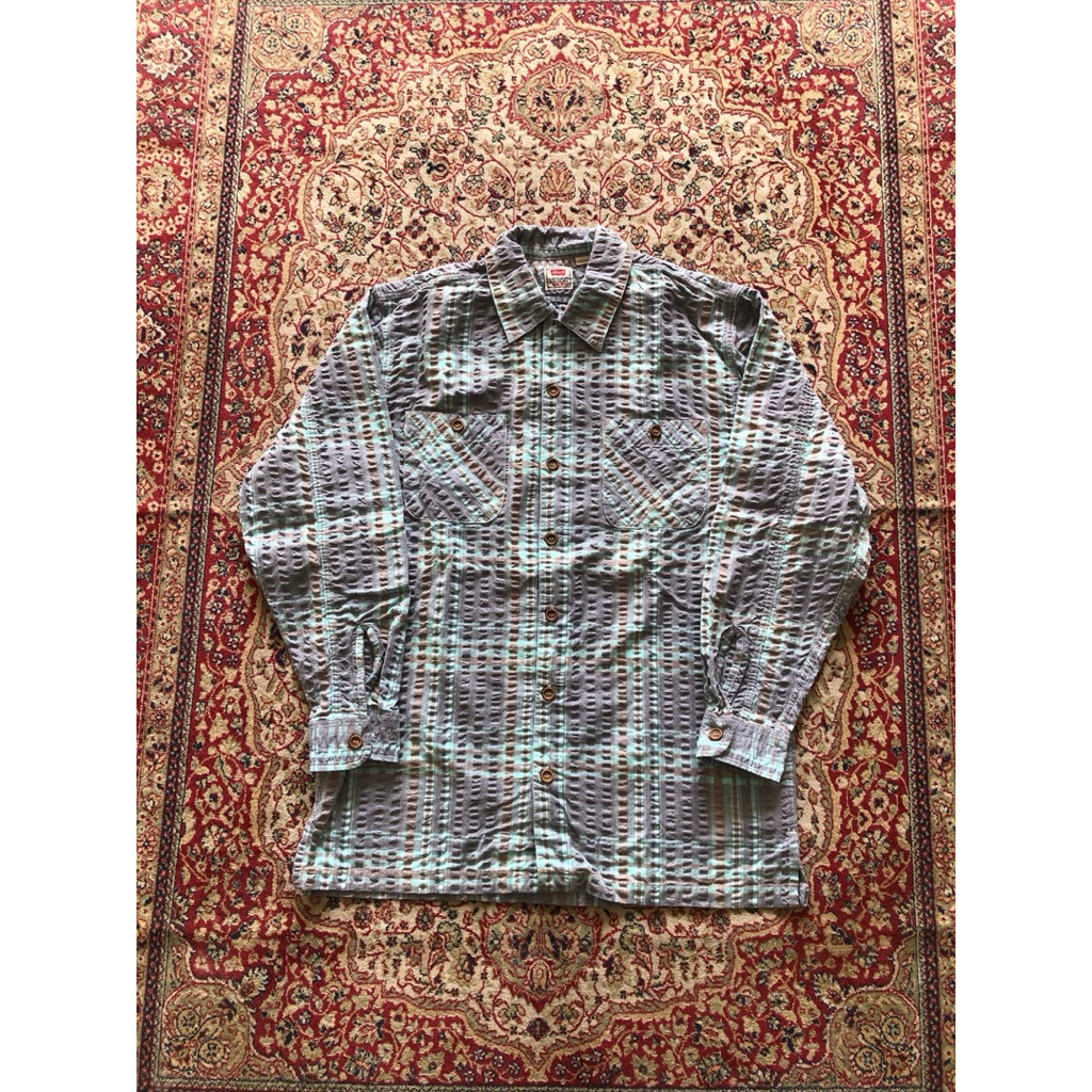 Kemeja L epis flannel shirt Vintage L apis Vintage Flannel veterano HH605