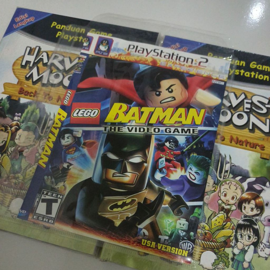 Kaset PS2 LEGO BATMAN THE VIDEO GAME Copy Pabrik