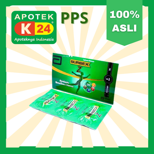 Multivitamin Surbex Z 6 Tablet - Membantu Stamina Tubuh, Dukung Kesehatan, Vitamin B Kompleks