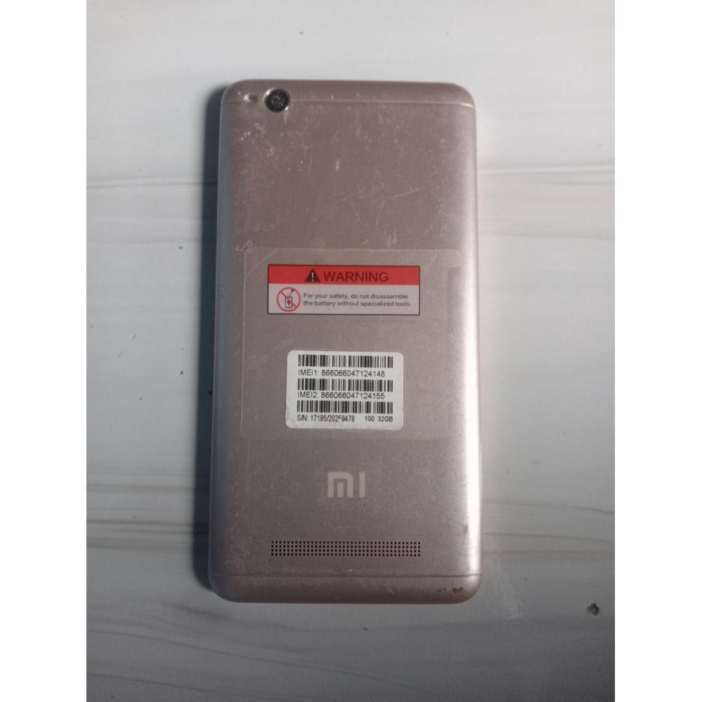 BACKDOOR REDMI 4A ORIGINAL