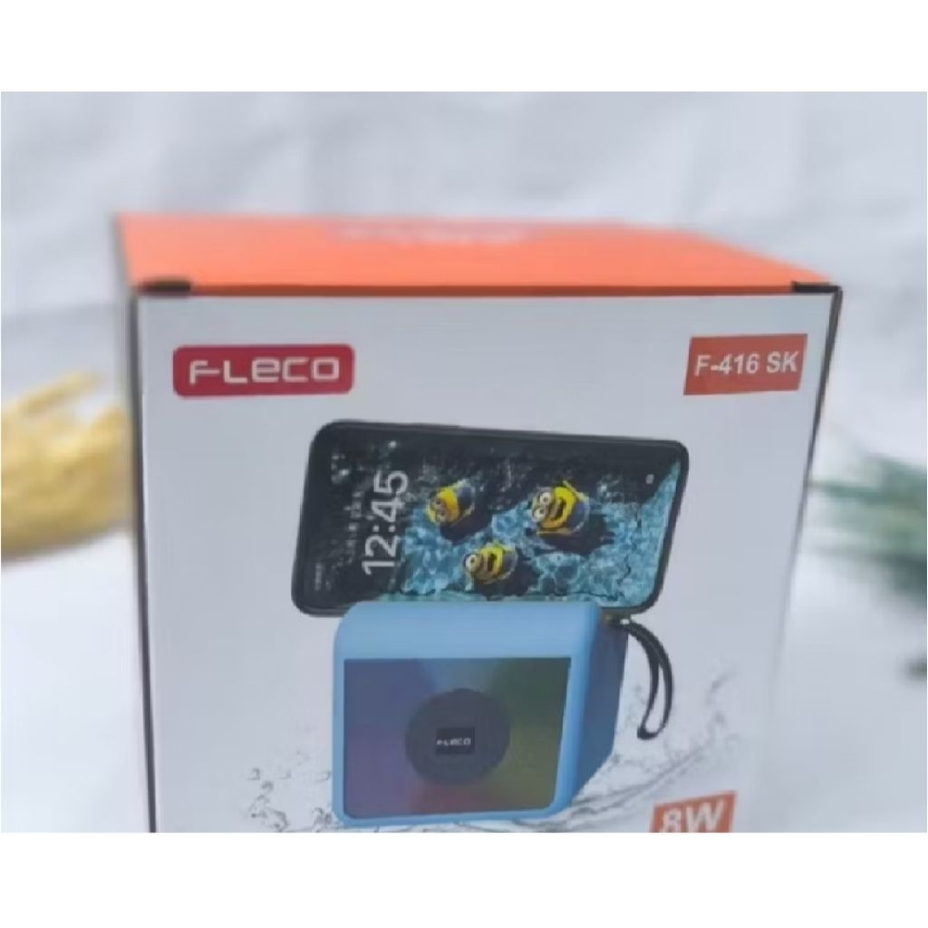 Speaker Bluetooth FLECO F 416 Super bass 4inc 8 watt