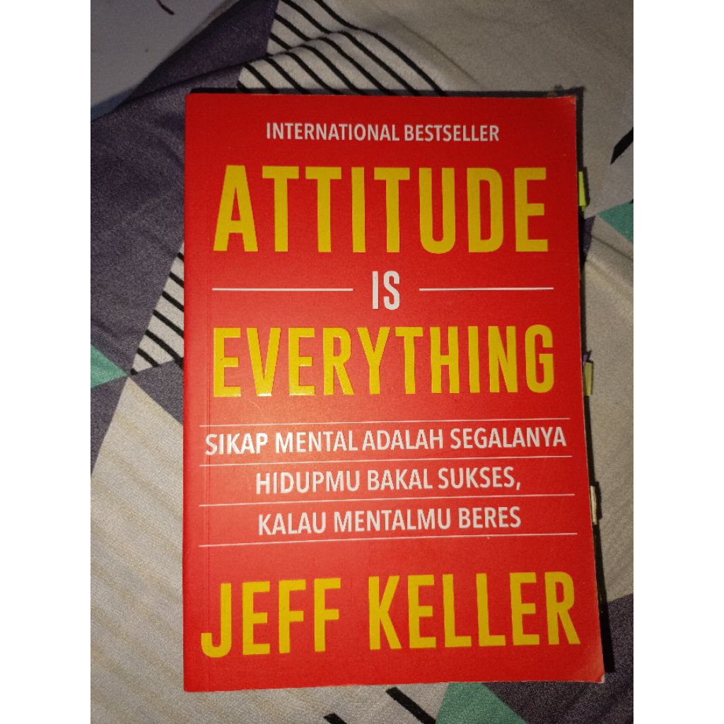 BUKU ATTITUDE IS EVERYTHING SECOND ORI