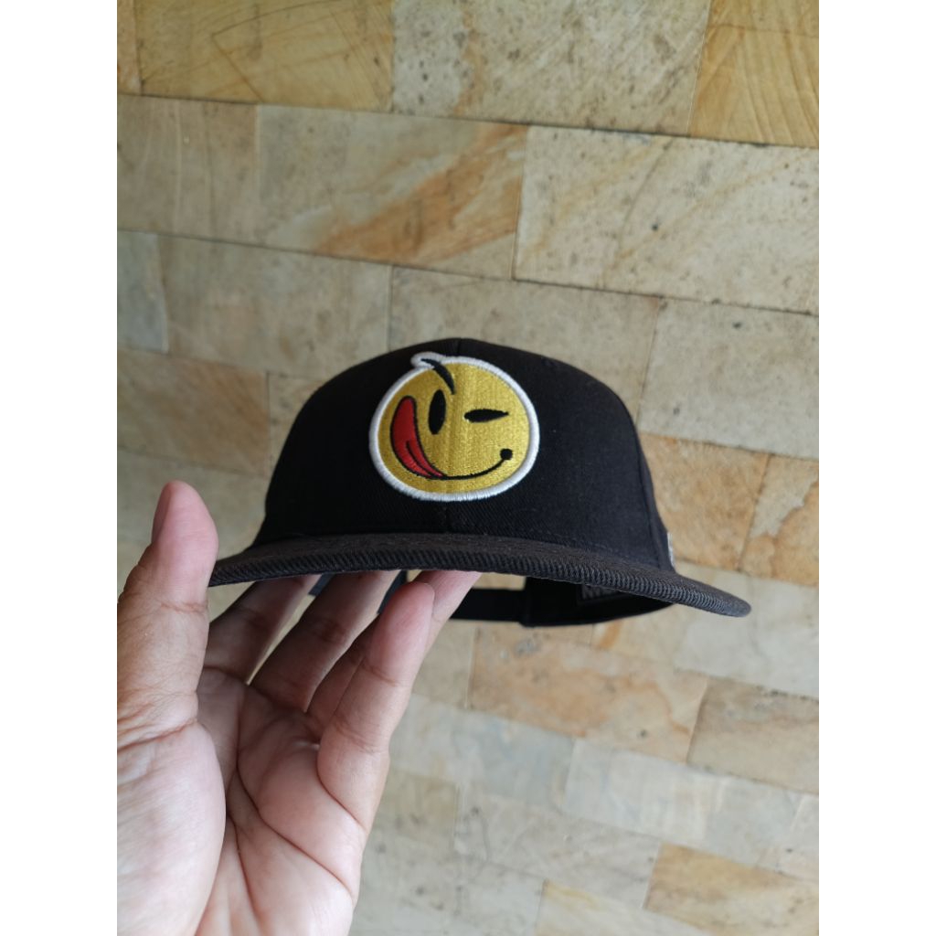 Topi Snapback Smile Original Fashion Pria/Wanita