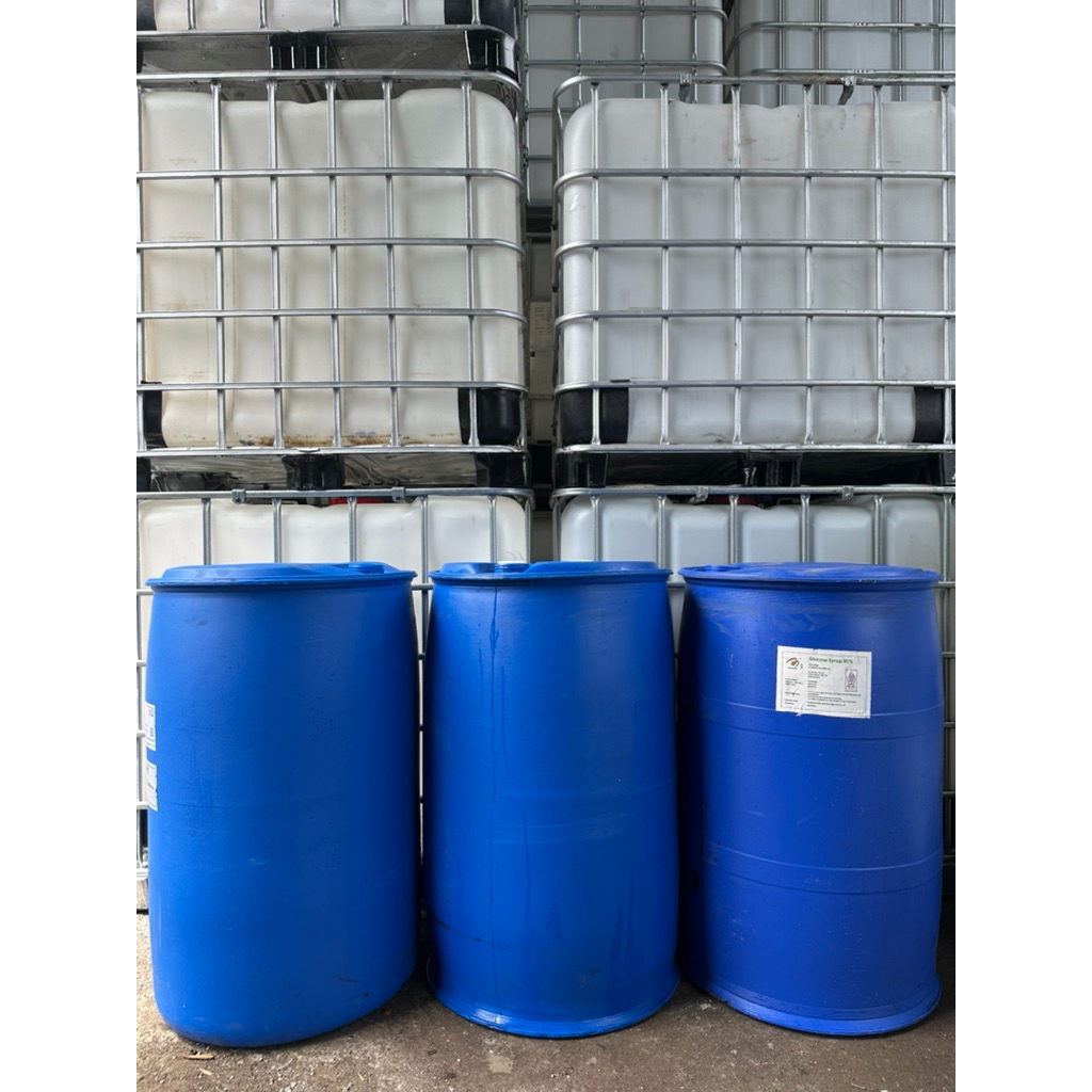 drum plastik 200 liter tutup kecil (TK) bekas