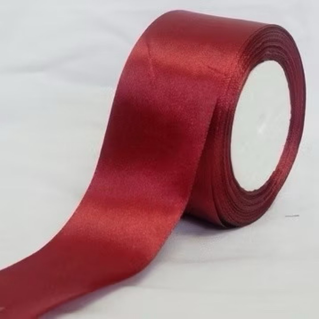 pita satin pita kain 5 cm 2 inchi / pita kado / pita kain / souvenir