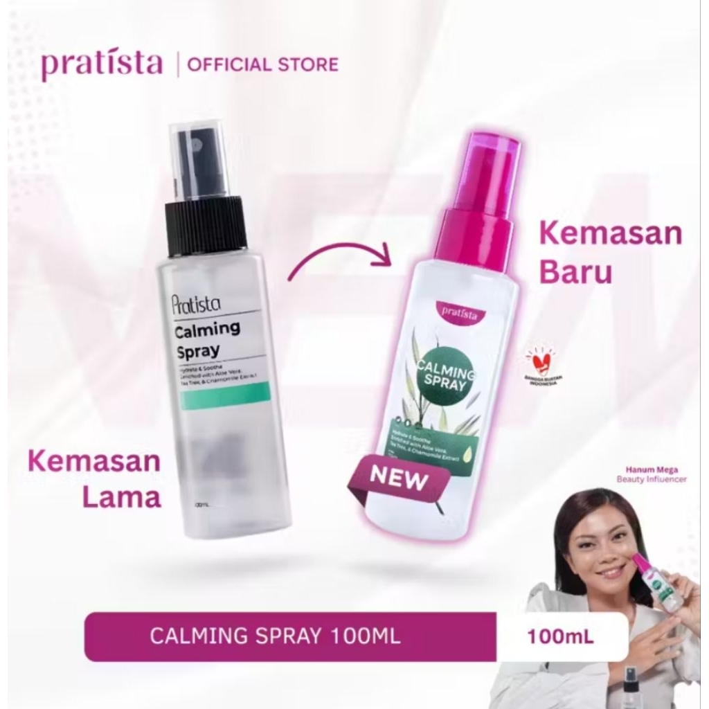 JAMIN ORIGINAL- NEW CALMING SPRAY PRATISTA | HYDRATE& SOOTHE