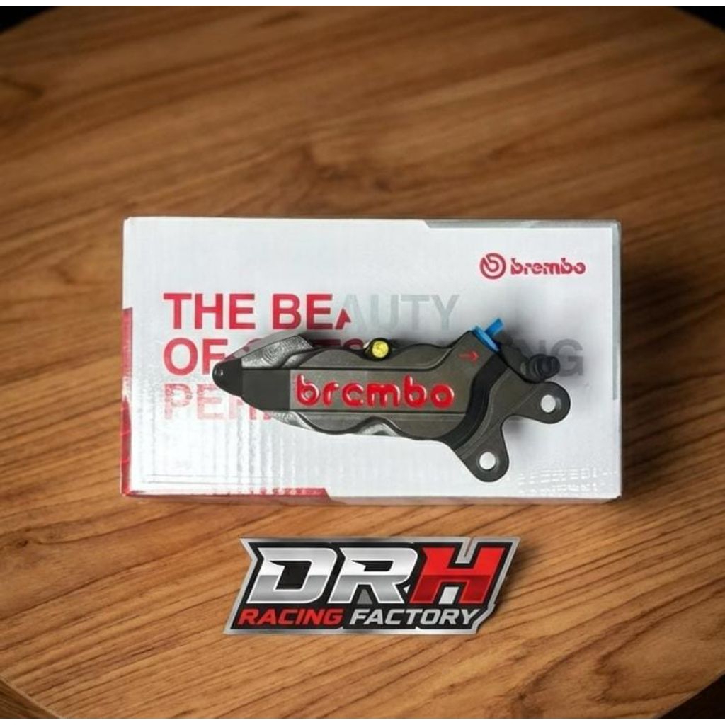 Kaliper brembo 4p kanan Gp500 billet kaliper brenmbo4 piston gp500 billet kaliper 4piston brembo kal