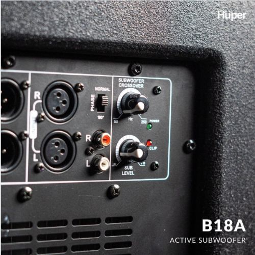 Subwoofer Huper B18A 18-inch Aktif Subwoofer Huper B-18A Original Huper