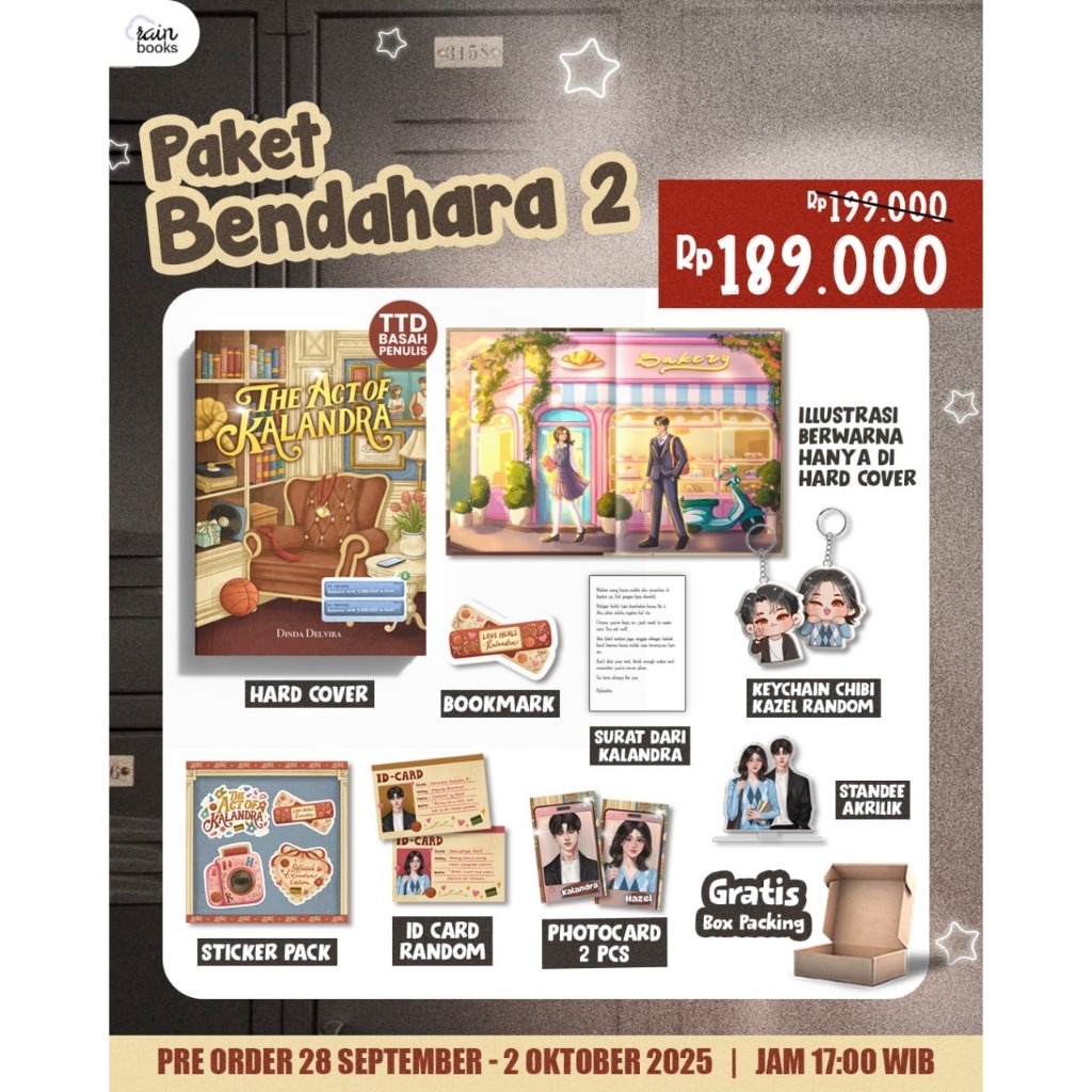 Novel The Act Of Kalandra - Dinda Delvira - Rainbook Publishing