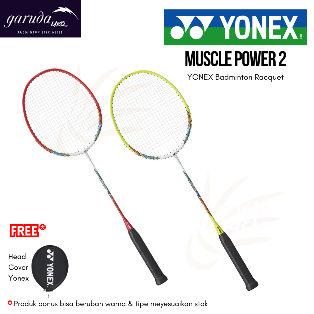 Raket Badminton Yonex MUSCLE POWER 2 / YONEX Badminton Racquet Muscle Power 2 MP2