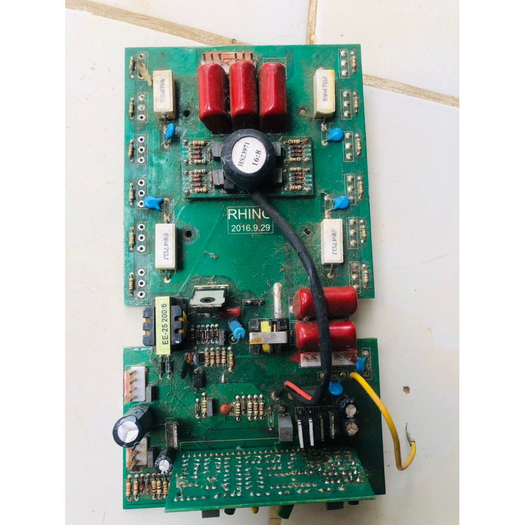 pcb atas mesin las rhino