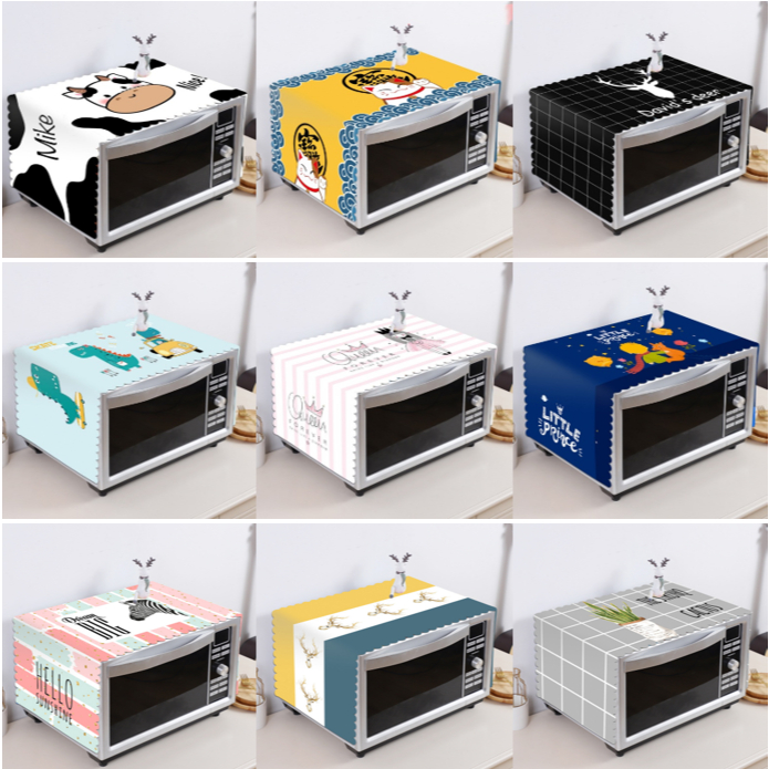 Cover microwave oven penutup 35*100 meja clothes