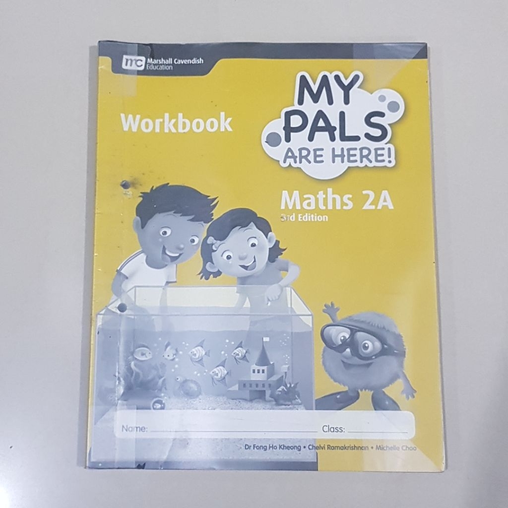 Buku My Pals are Here Workbook Math 2A SD Primary 3rd Edition ASL-052