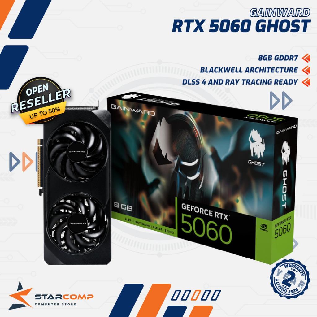 GAINWARD VGA GEFORCE RTX 5060 GHOST 8GB GDDR7 VGA RTX5060