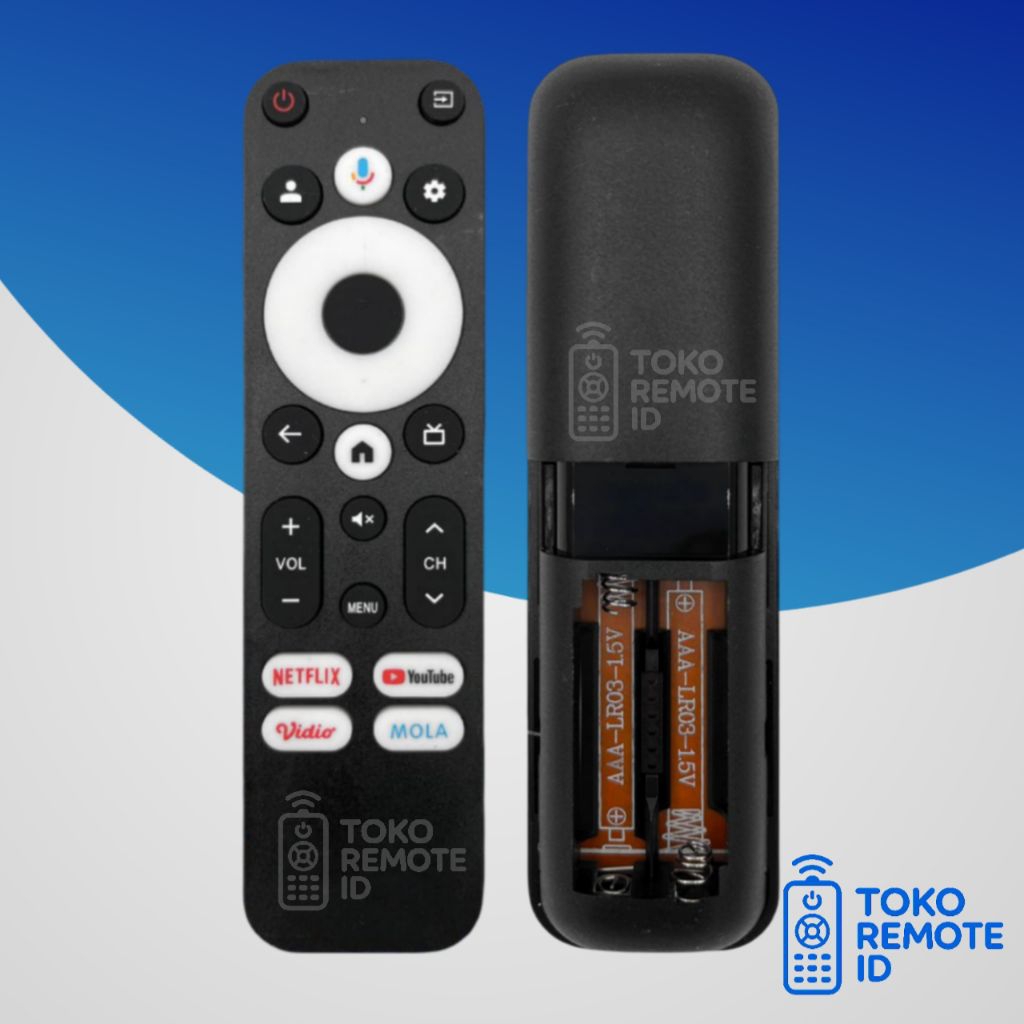 Remot Remote TV Polytron Android 81J367 Smart TV Polytron Non Voice
