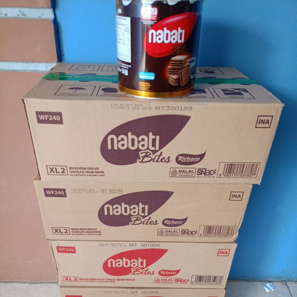 Nabati 1 DUS isi 6 kaleng