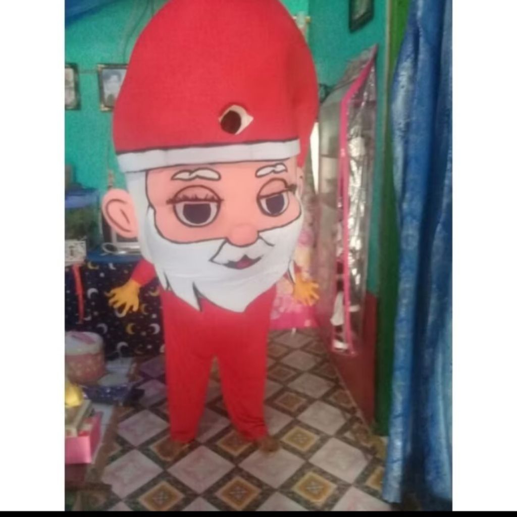 kostum badut mampang santaclass