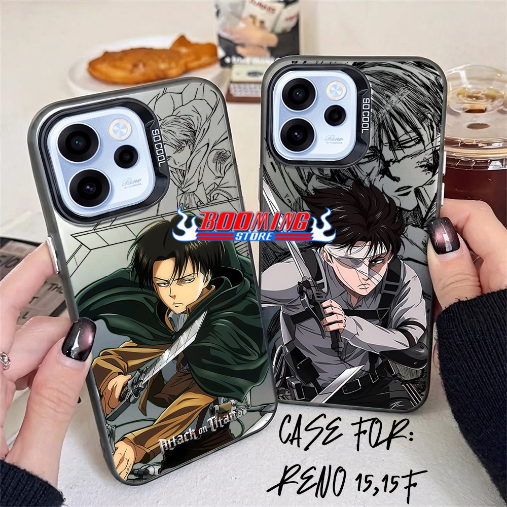 KHUSUS CASE OPPO RENO 15 15F Casing OPPO Premium Matte Hard Casing - Case IMD - Case Hologram Motif 