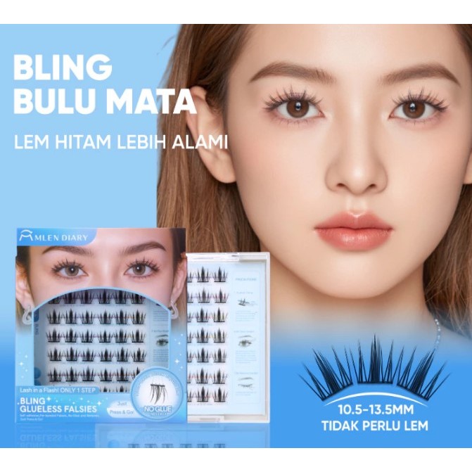 MLEN DIARY BLING GLUELESS FALSIES LASH